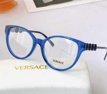 Versace Round Eyeglasses