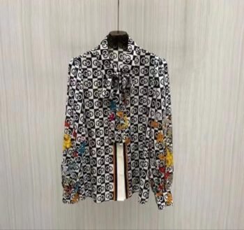 Gucci Print Pattern Shirt