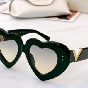 Valentino Heart Shape Sunglasses