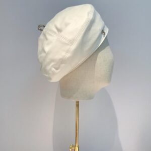 White Stylish Beret