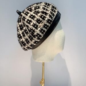 Premium White & Black Hat