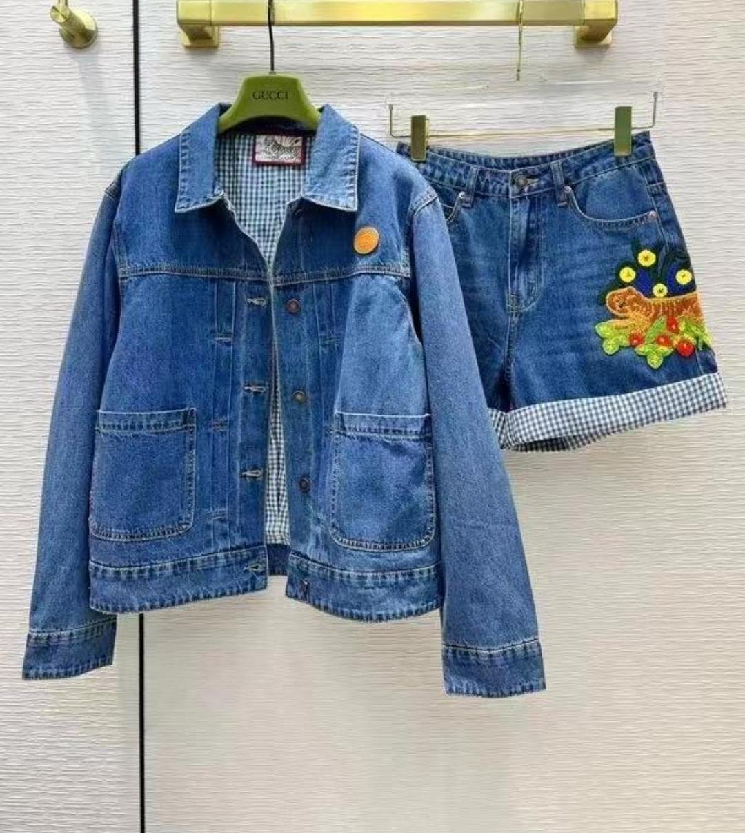 GG Design Jeans Set