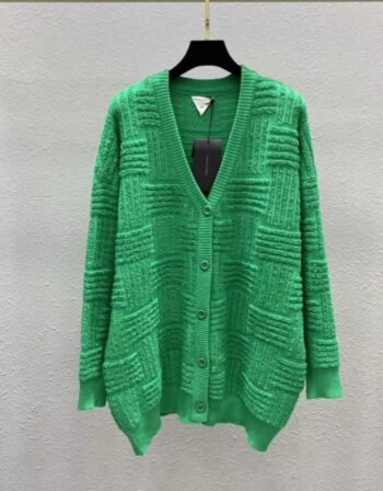 Green Botton Down Sweater