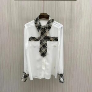 GG White Printed Top