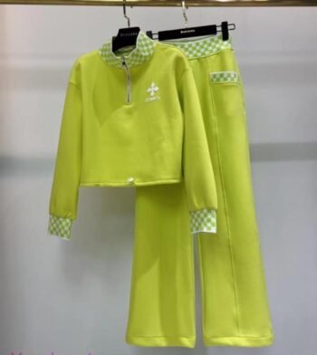 Stylish Green Dress Set