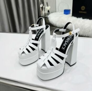 Versace 'La Medusa' Platform Mary Jane Heels