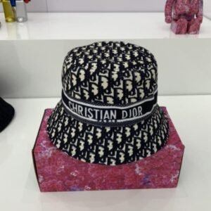 Christian Dior Oblique Small Brim Bucket Hat