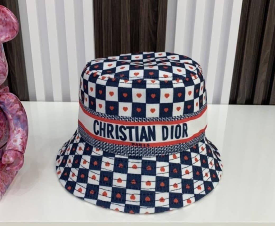 Dior Dioramour Small-Brim Bucket Hat