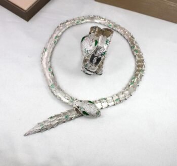 Bvlgari Serpent Viper Ring and Choker Set