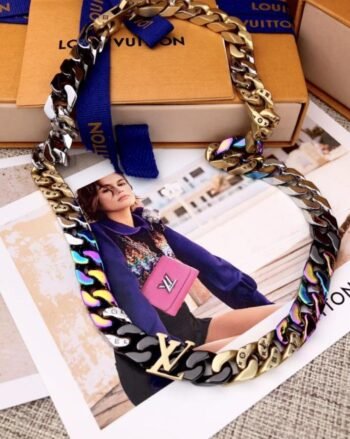 LV Multicolored Men Choker and Necklace