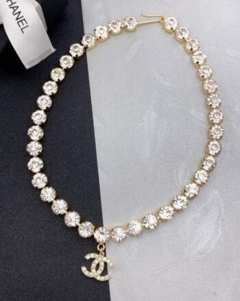 Chanel Crystal Stone Necklace