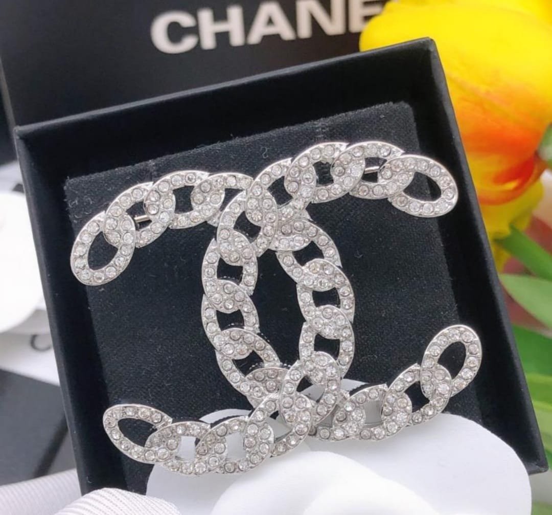 Chanel CC Brooch