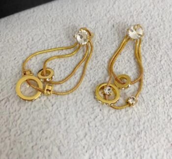 Miu Miu Pearlized Waterfall Earrings