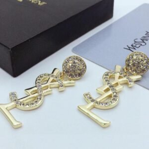 Saint Monogram Drop Earrings
