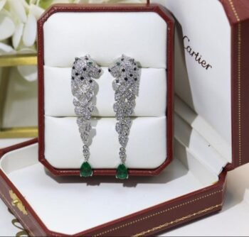 Panthere De Cartier Earrings