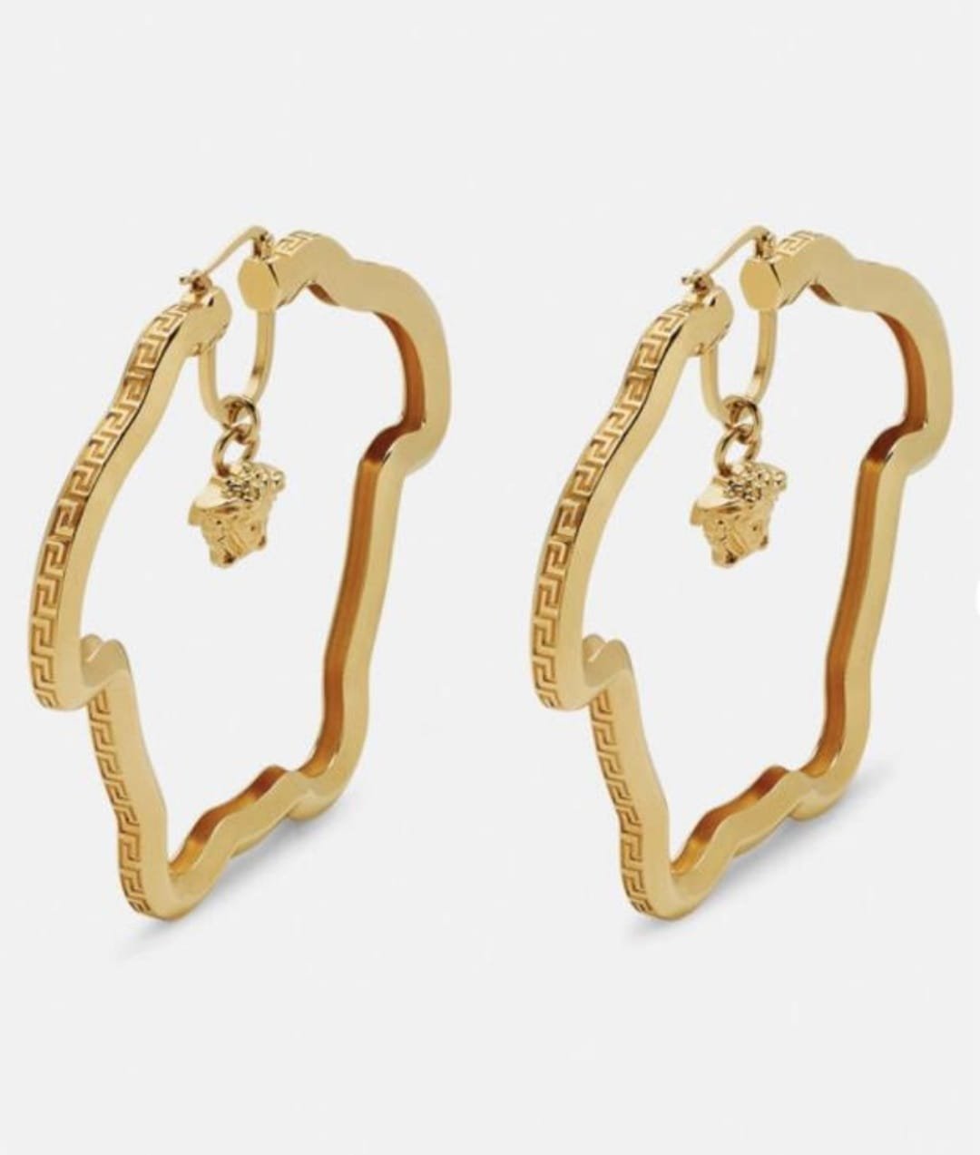 Versace Medusa Hoop Earrings