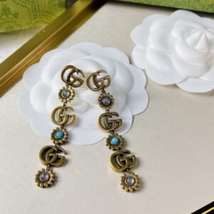 Gucci Gg Marmont Drop Earrings