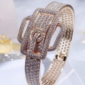 Hermes 'Attelage D'or' Diamond Bracelet