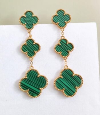 Van Cleef & Arpels 3-Motif Magic Alhambra Earrings