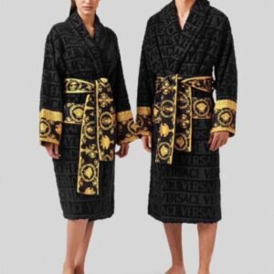 Versace-Baroque Cotton Bath Robe