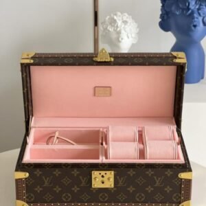 LV Monogram Coffret Tresor Jewelry Case