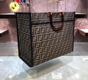 Fendi Zucca Coated Canvas Tote