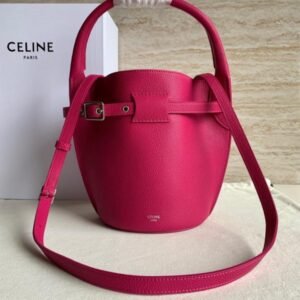 Celine Supple Grained Calfskin Bucket Bag