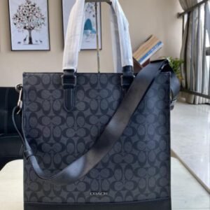 Coach Dempsey Signature Jacquard Tote