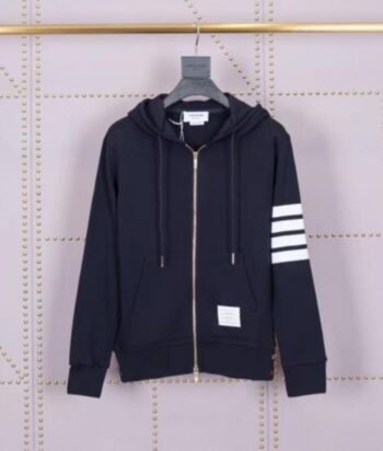 Thom Browne Milano 4-Bar Men Cotton Sweatshirt