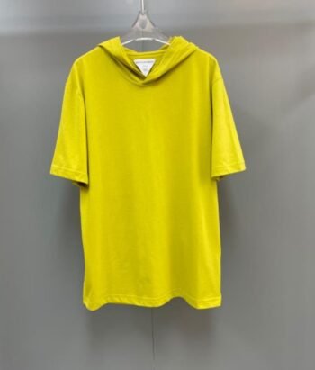 Bottega Veneta Men's Short Sleeve Cotton Hoodie T-shirt