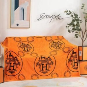 Hermes Throw Blanket
