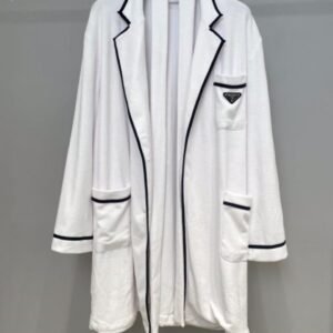 Prada Oversize Unisex Cotton Robe