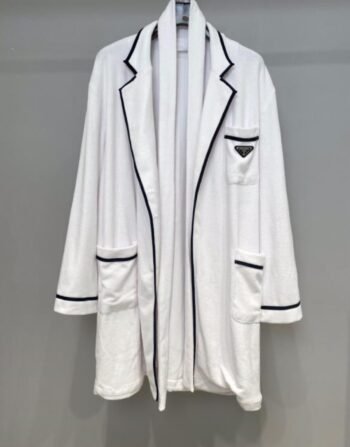 Prada Oversize Unisex Cotton Robe