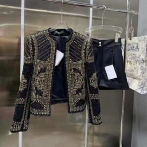 Balmain Embellished Blazer Set
