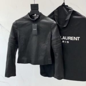 Saint Laurent Leather Top