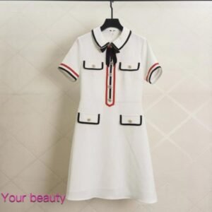 Gucci Trimmed Mini Dress