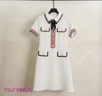 Gucci Trimmed Mini Dress