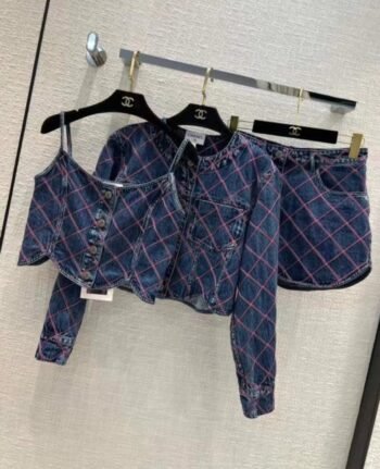 Chanel 3-Piece Denim Set
