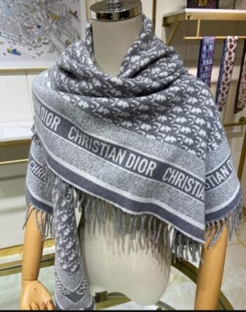 Dior Oblique Cashmere Scarf