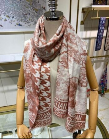 Dior Oblique Cashmere Scarf