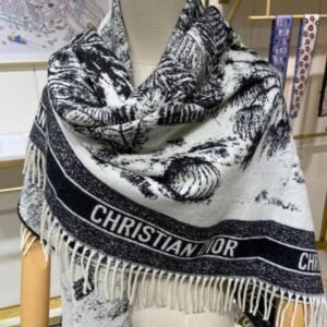 Dior Oblique Cashmere Scarf