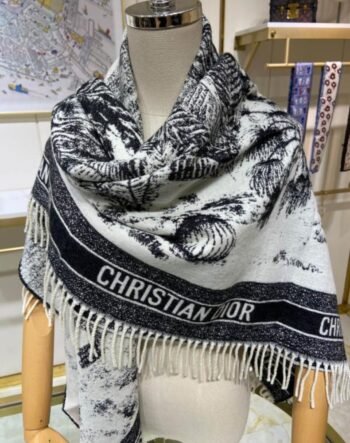 Dior Oblique Cashmere Scarf
