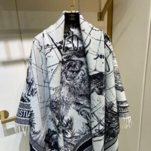 Dior Oblique Cashmere Scarf