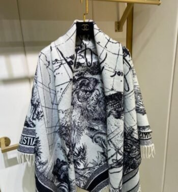 Dior Oblique Cashmere Scarf