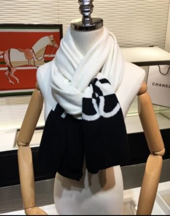 Chanel Wool Cashmere Scarf