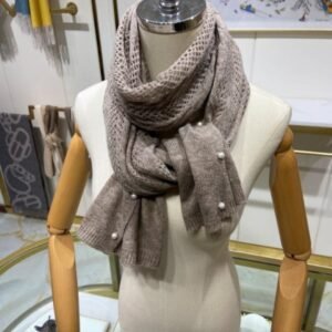 Chanel Wool Cashmere Scarf