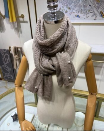 Chanel Wool Cashmere Scarf