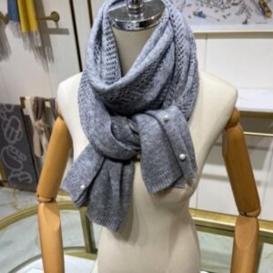 Chanel Wool Cashmere Scarf