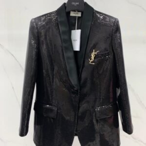 Celine Sequin Fashion Blazer