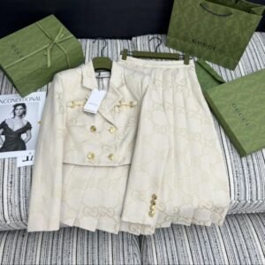 Gucci Blazer Skirt Set